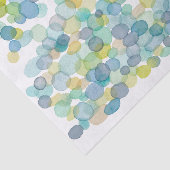 Waterverf Ocean Bubbles Art Print Tissue Paper Tissuepapier (Detail)