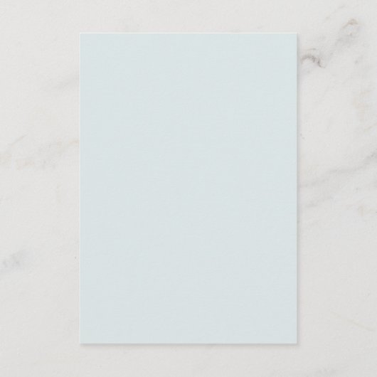 Waterverf Ocean Coastal Beach Wedding Details Informatiekaartje (Achterkant)