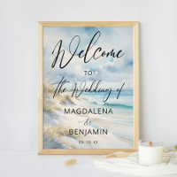 Waterverf Ocean Coastal Beach Wedding Welkom