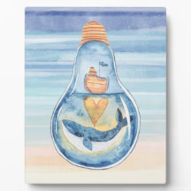 Waterverf Ocean Light bulb Humpback Whale