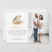 Waterverf Ocean Little Pearl Photo Shower Kaart (Voorkant)