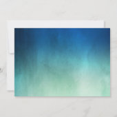 Waterverf Ocean Starfish Beach Save the Date (Achterkant)