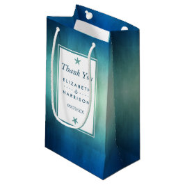 Waterverf Ocean Starfish Beach Wedding Favor Klein Cadeauzakje