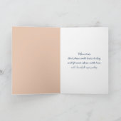 Waterverf Ocean Sunrise Sympathie Kaart (Binnen)