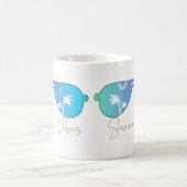 Waterverf Ocean Vibes Koffiemok (Center)