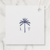 Waterverf Ocean Wave Beach bruiloft Dank u Bedankjes Labels (Achterkant)