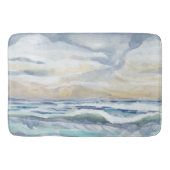 Waterverf Ocean Wave Beach Coastal Home Decor Badmat (Voorkant)