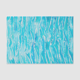 Waterverf Ocean Waves Art Print Tissue Paper Tissuepapier