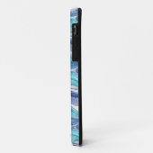 Waterverf Ocean Waves iPhone Case (Achterkant/links)