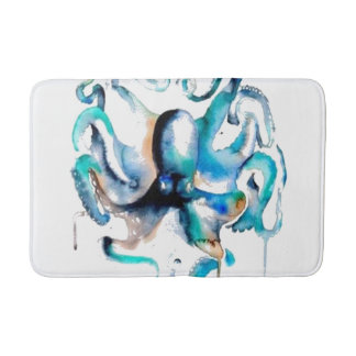 Waterverf Octopus Bath Mat