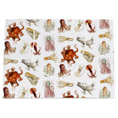 Waterverf octopus cefalopoda zeedieren groot cadeauzakje (Voorkant)