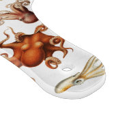 Waterverf octopus cefalopoda zeedieren snijplank (Hoek)