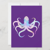 Waterverf Octopus Kaart (Voorkant)