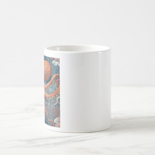 Waterverf octopus mok (Center)