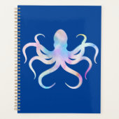 Waterverf octopus notitieboek (Voorkant)