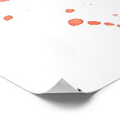 Waterverf Octopus Poster (Hoek)