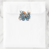 Waterverf Octopus Stickers (Tas)