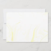 Waterverf Oekraïne Opslaan van de datum van uitnod Save The Date (Achterkant)