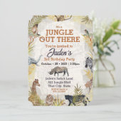 Waterverf Oerwoud Kaart (Staand voorkant)