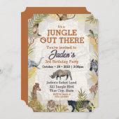 Waterverf Oerwoud Kaart (Voorkant / Achterkant)