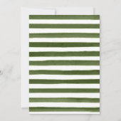 Waterverf Oerwoud Monkey Kids Verjaardag Kaart (Achterkant)