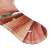 Waterverf Oerwoud Orchid Flowers Snijplank (Hoek)