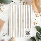 Waterverf Oerwoud Safari Dieren Baby Boy Shower Kaart