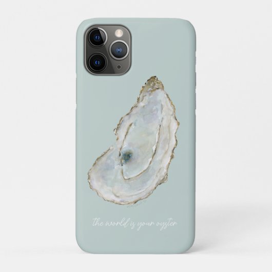 Waterverf-oester Case-Mate iPhone Case (Achterkant)