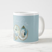Waterverf Oester Grote Koffiekop (Voorkant rechts)
