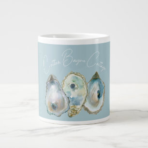Waterverf Oester Grote Koffiekop