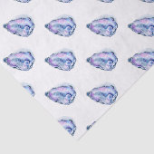 Waterverf oester schelp met peren tissuepapier (Detail)