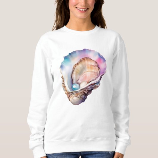 Waterverf Oester Trui (Voorkant)