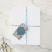 Waterverf oesters bruiloft cadeaulabel (Met Touw)