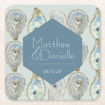 Waterverf oesters bruiloft