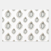 Waterverf oesters inpakpapier vel (Voorkant 3)