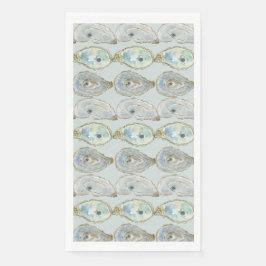 Waterverf-oesters Servet