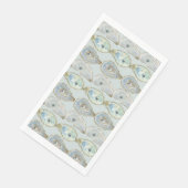 Waterverf-oesters Servet (Hoek)