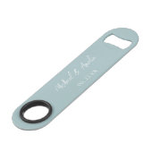 Waterverf Oesters Speed Flessenopener (Achterkant Gekanteld)