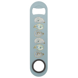 Waterverf Oesters Speed Flessenopener