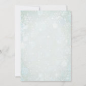 Waterverf Oh Herten Baby shower Kaart (Achterkant)