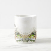 Waterverf Oh voor de foxie leuke koffiebeker Mok (Center)