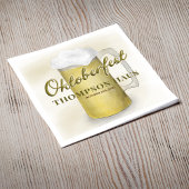 Waterverf Oktoberfest Beer Custom Servet