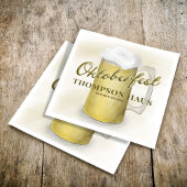 Waterverf Oktoberfest Beer Custom Servet