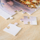 Waterverf Old City Legpuzzel (Zijkant)