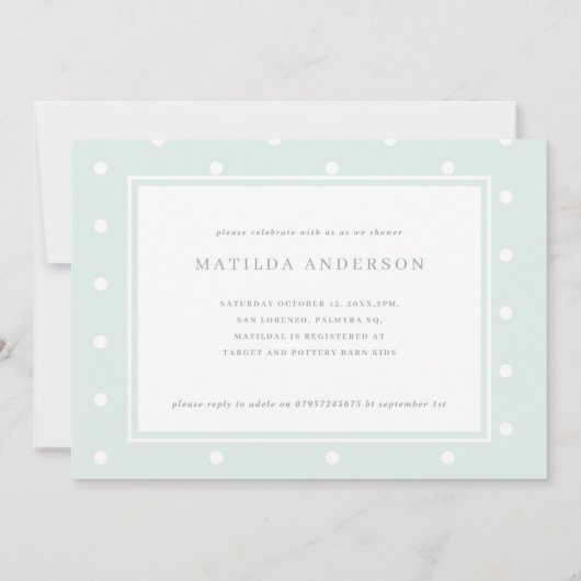 Waterverf olifant baby shower (Achterkant)