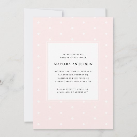 Waterverf olifant baby shower (Achterkant)