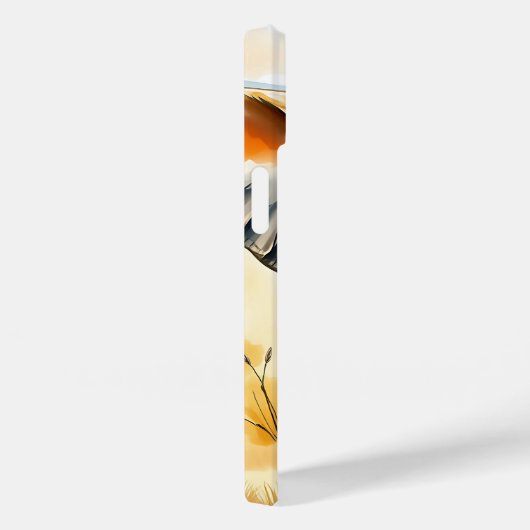 Waterverf olifant dichtbij Case-Mate iPhone case (Achterkant / Rechts)