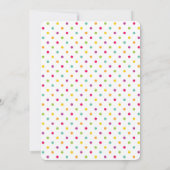 Waterverf olifant eerste verjaardag kaart (Achterkant)