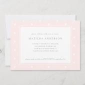 Waterverf olifant klein meisje baby shower (Achterkant)