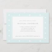 Waterverf olifant klein meisje baby shower (Achterkant)